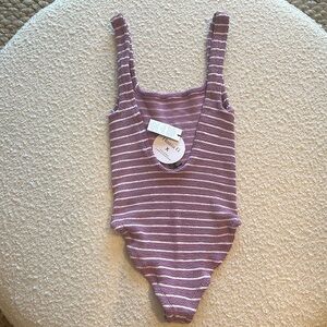 Hunza G swimsuit in lilac (One size)